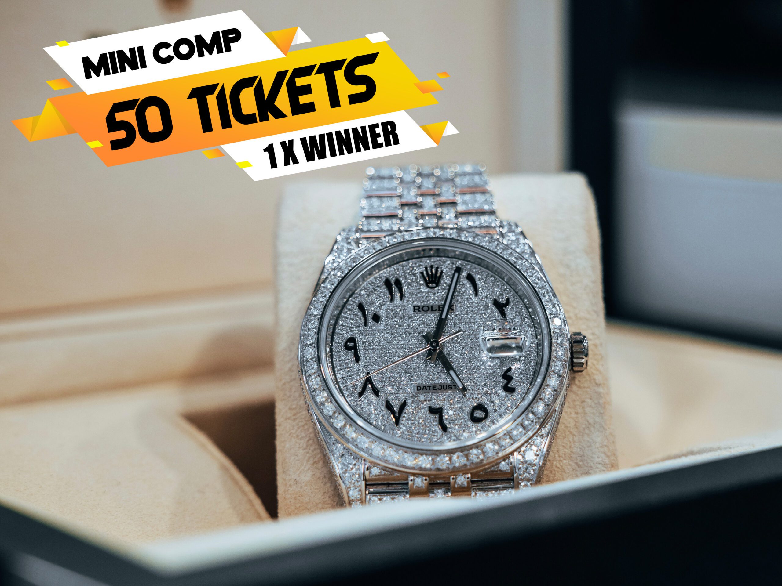 perler Hollywood Luftfart 50 Tickets Onto Our Diamond Rolex! - X-Clusive Competitions
